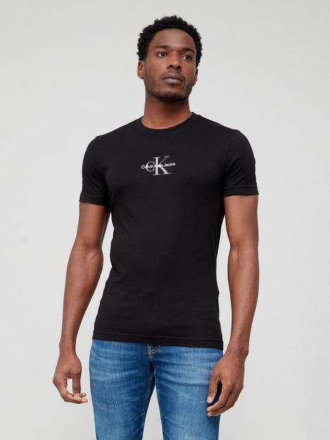 calvin-klein-jeans-small-monogram-logo-t-shirt-black