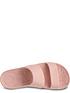  image of totes-ladies-solbounce-double-strap-slide-sandals-pink