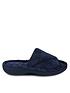  image of totes-popcorn-turnover-open-toe-slider-with-360-comfort-memory-foam-amp-pillowstep-navy