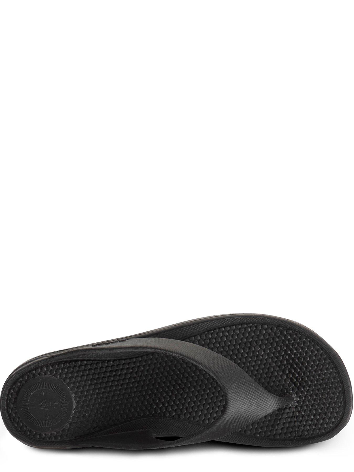Image 4 of 5 of TOTES Solbounce Ladies Toe Post - Black