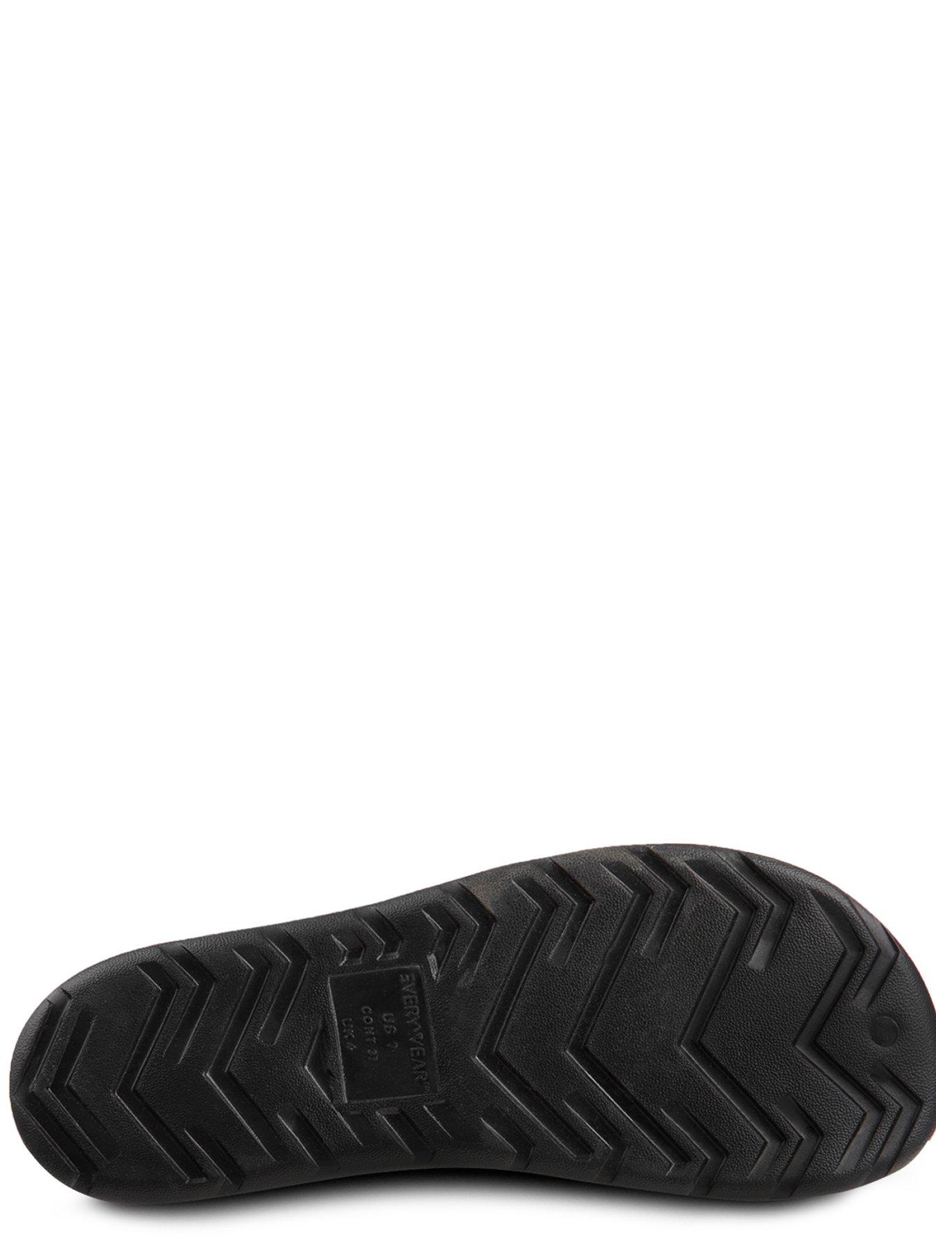  image of totes-ladies-solbounce-with-toe-post-sandals-black