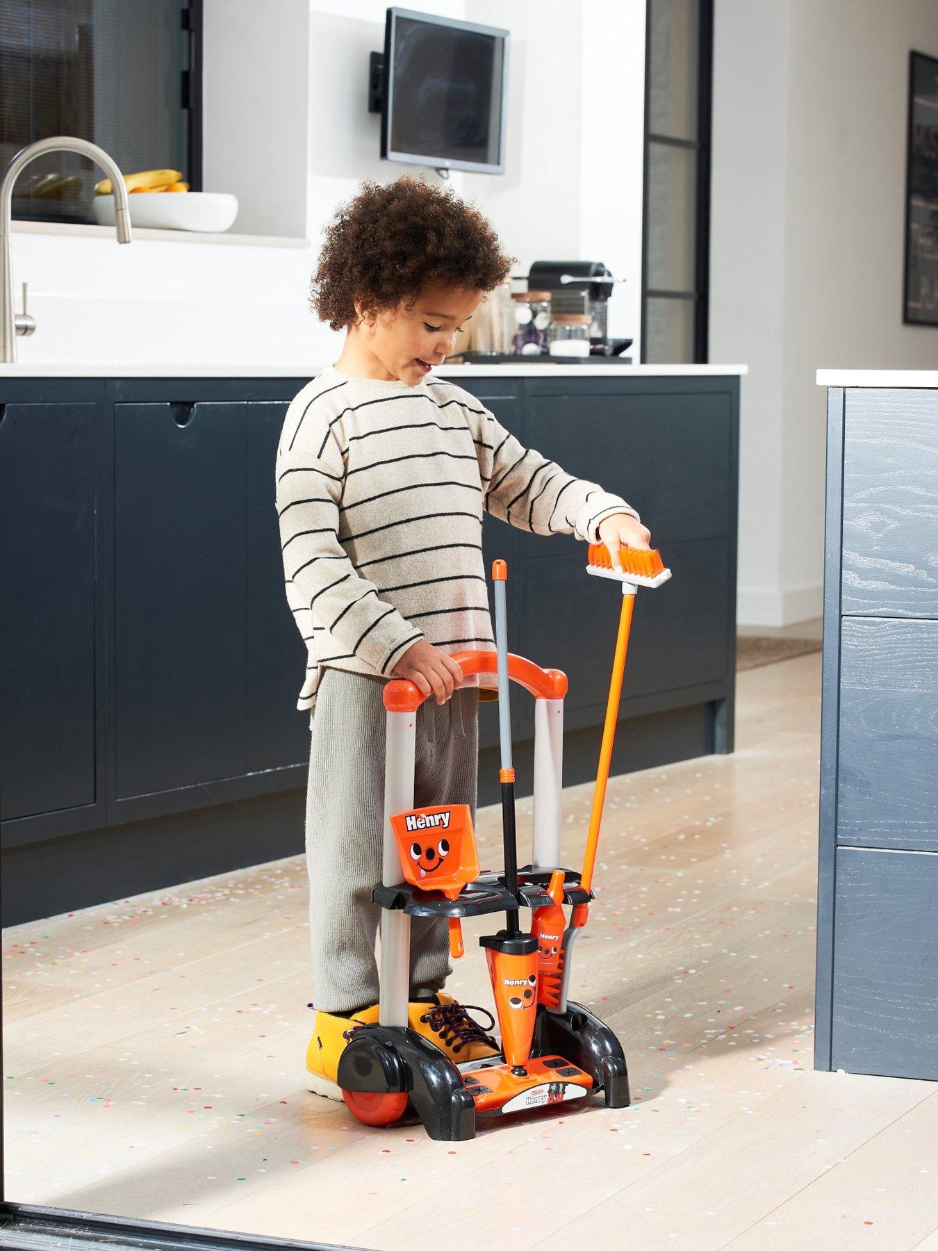 Image 1 of 5 of Casdon Henry Cleaning Trolley Playset