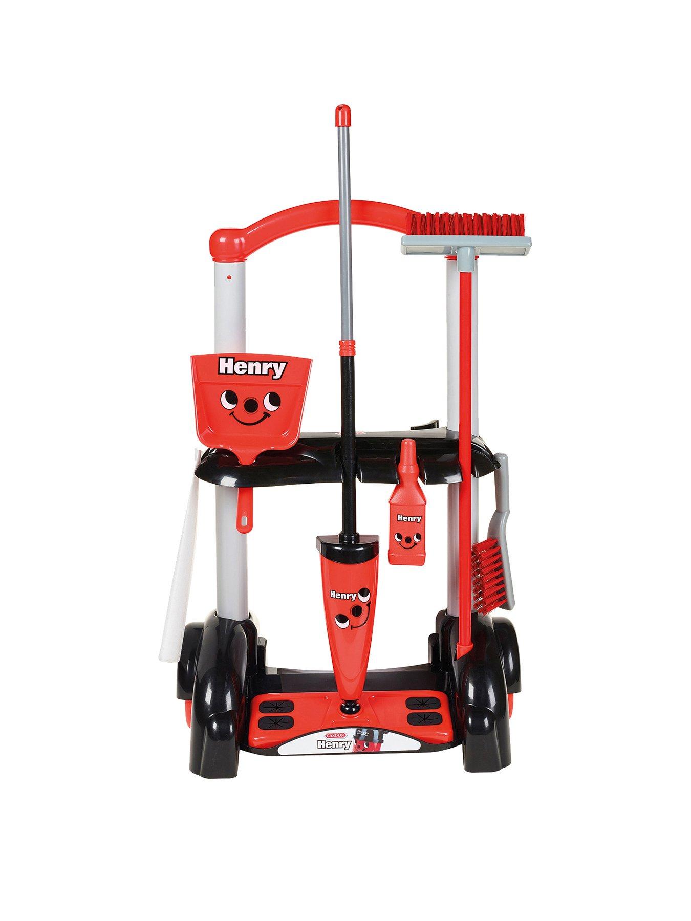 Image 2 of 5 of Casdon Henry Cleaning Trolley Playset