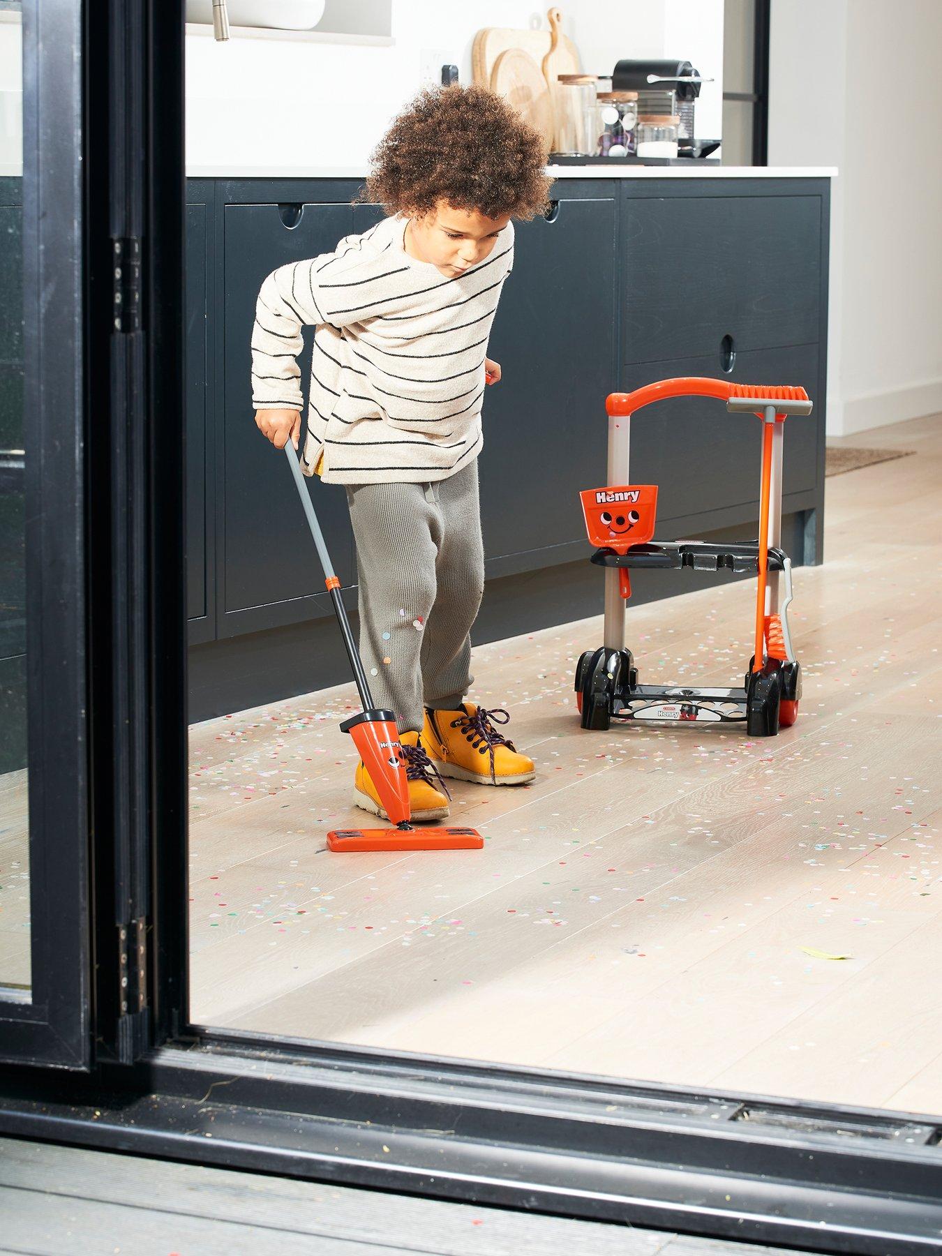  image of casdon-henry-cleaning-trolley-playset