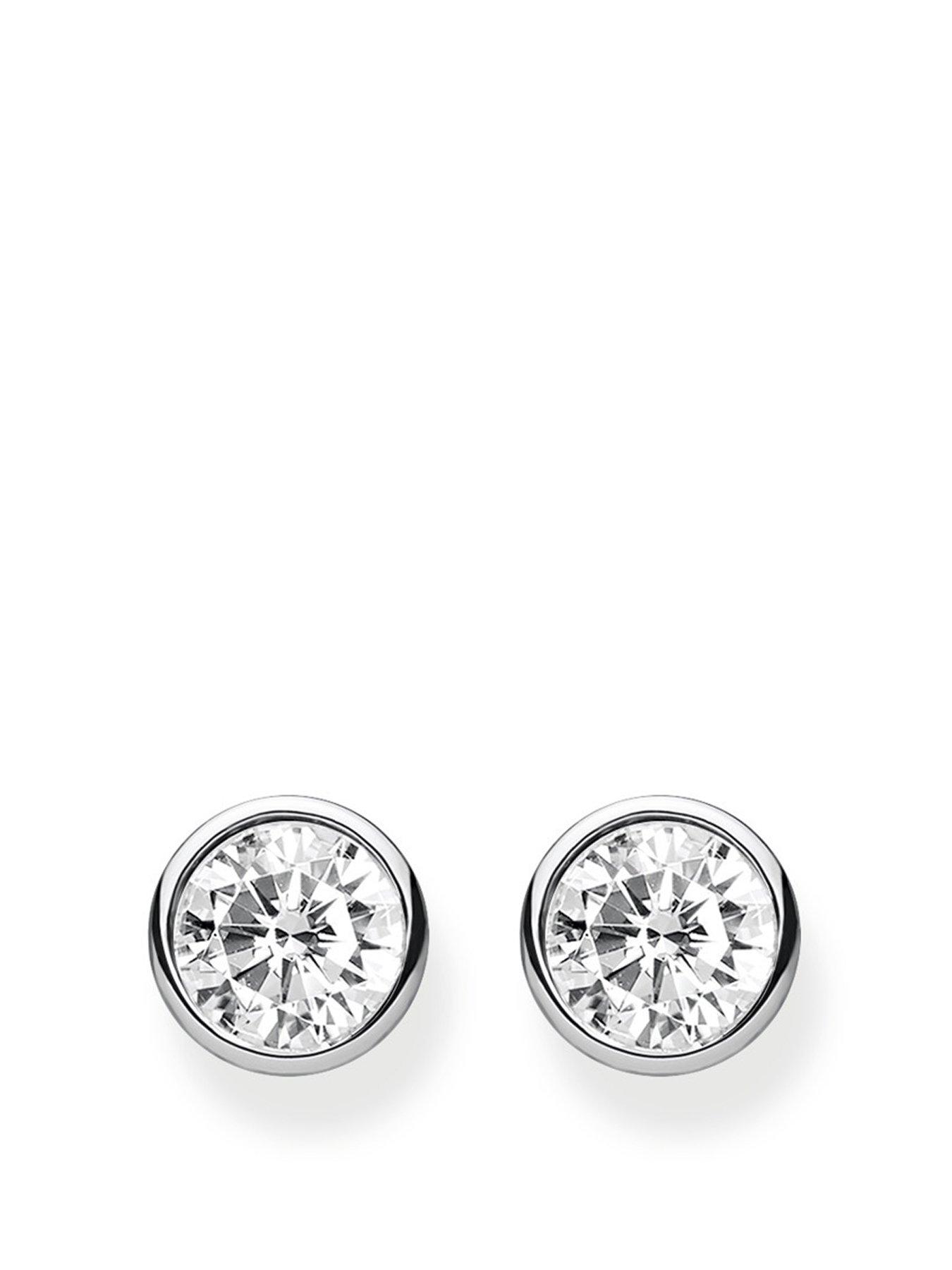Thomas Sabo Round Stud Earrings
