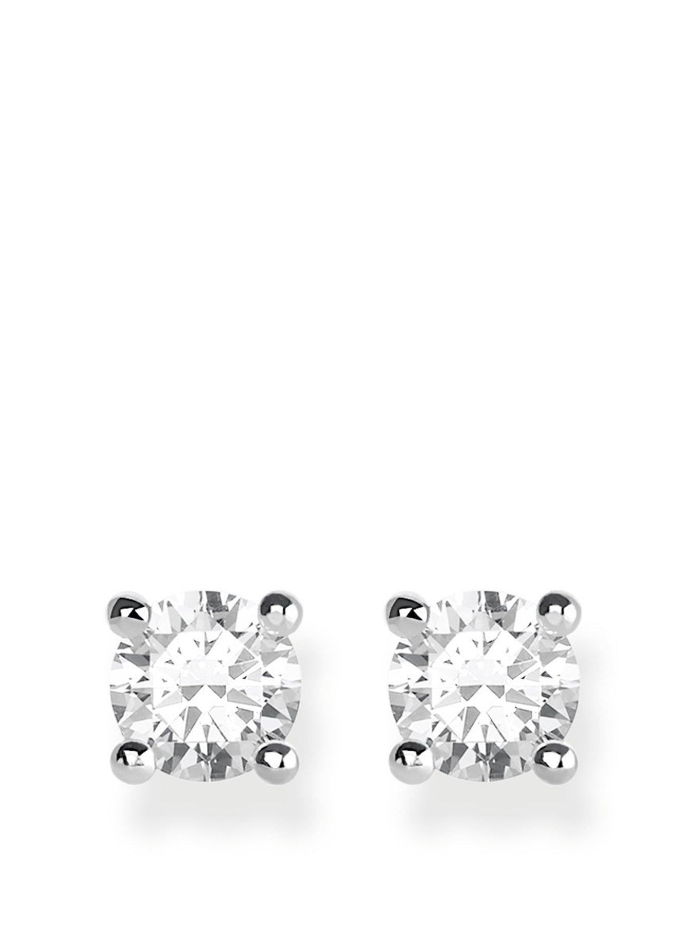 Image 1 of 3 of Thomas Sabo Square Stud Earrings