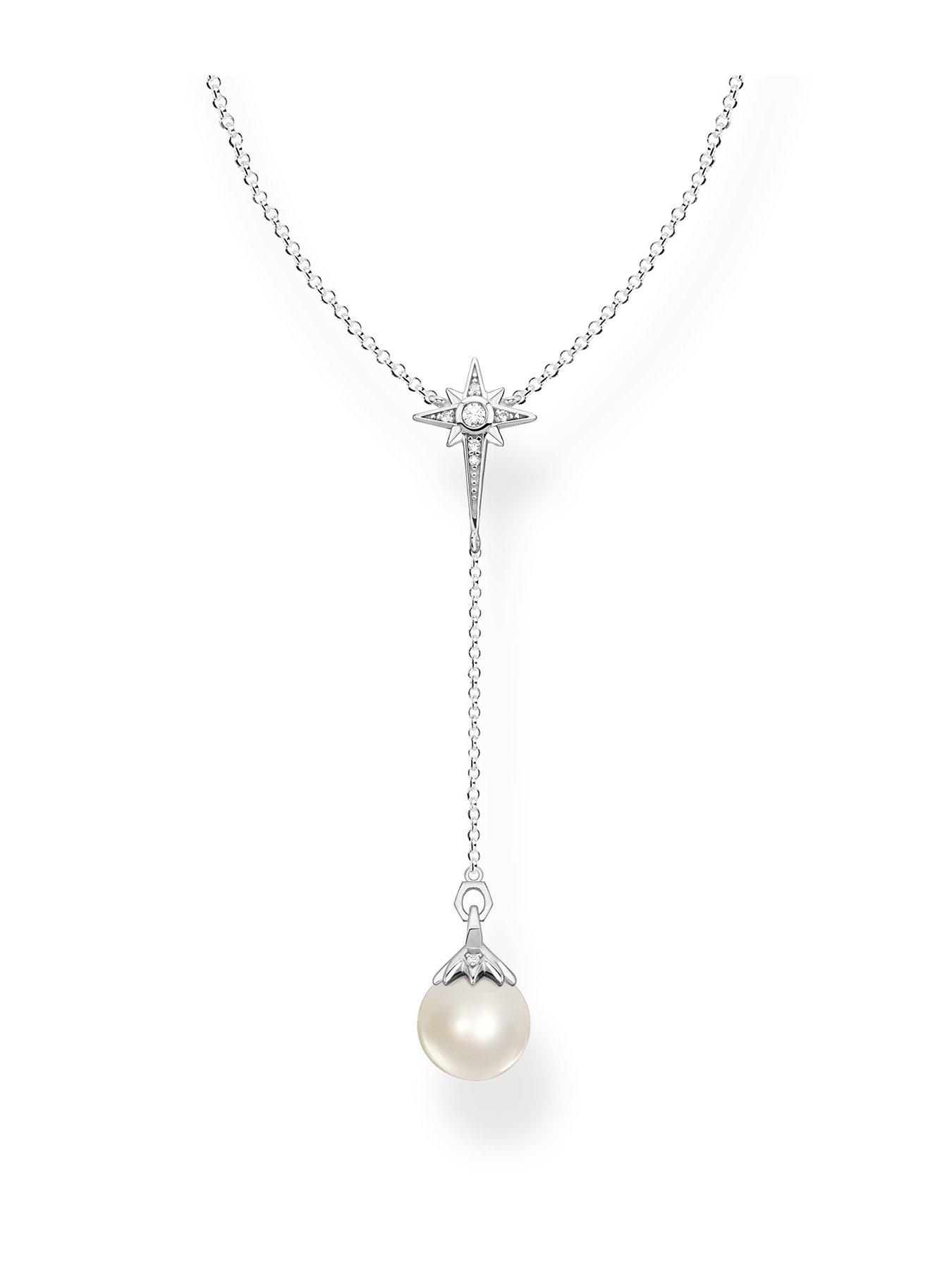  image of thomas-sabo-cosmic-fresh-water-pearl-necklace