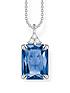  image of thomas-sabo-blue-sapphire-necklace