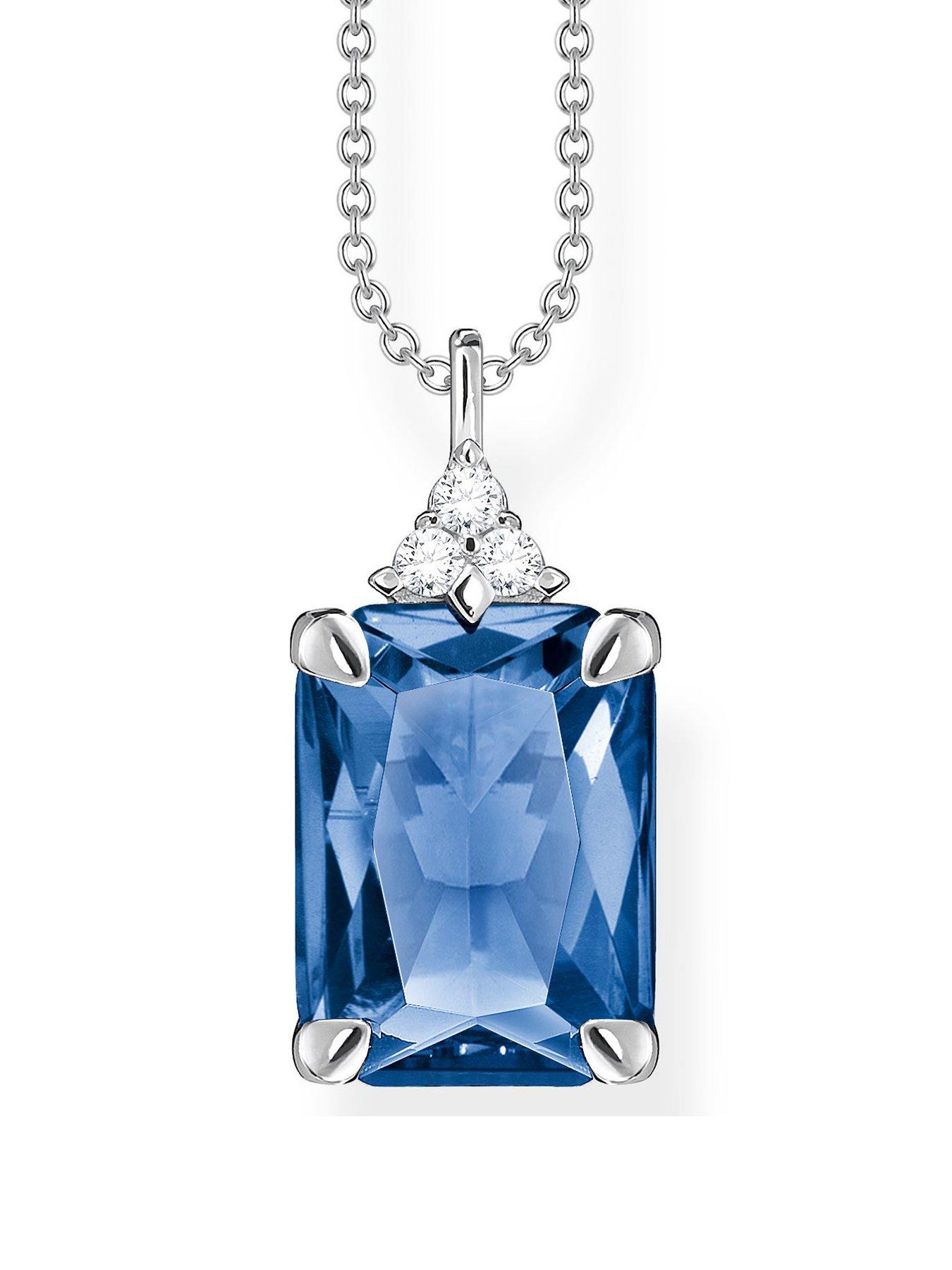 undefined Blue Sapphire Necklace