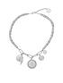  image of bibi-bijoux-silver-free-spirit-charm-necklace