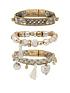  image of bibi-bijoux-gold-nomad-bracelet-set