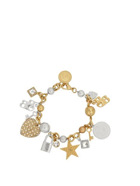 bibi-bijoux-gold-paveacute-heart-multi-charm-bracelet