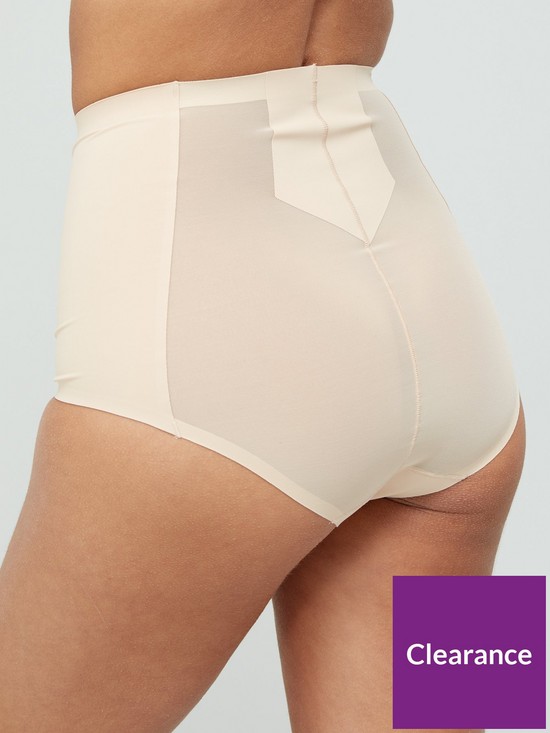 stillFront image of dorina-recycled-micro-shaping-brief-beige