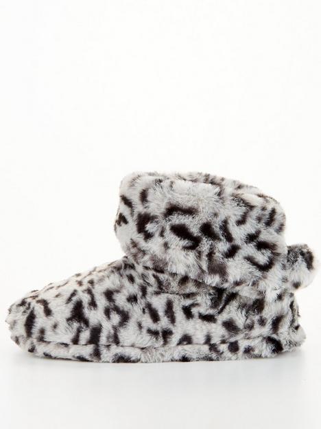v-by-very-faux-fur-slipper-boot-grey