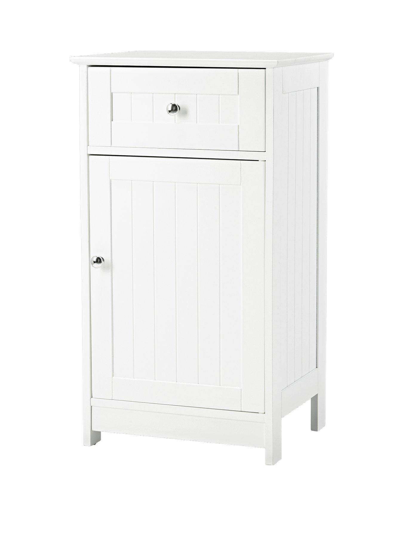 LPD Furniture Alaska Low Bathroom White