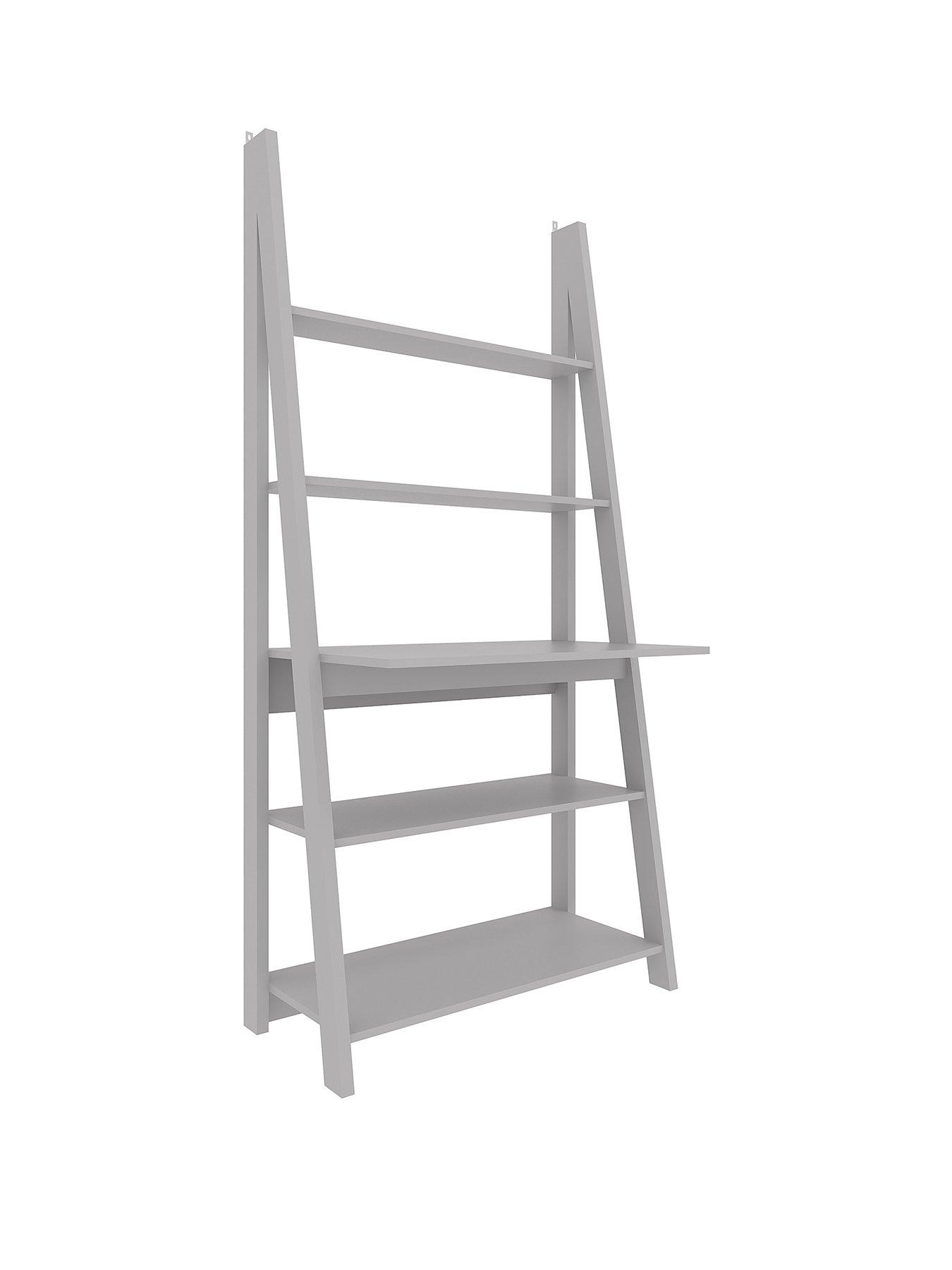  image of lpd-furniture-tiva-ladder-desk-grey