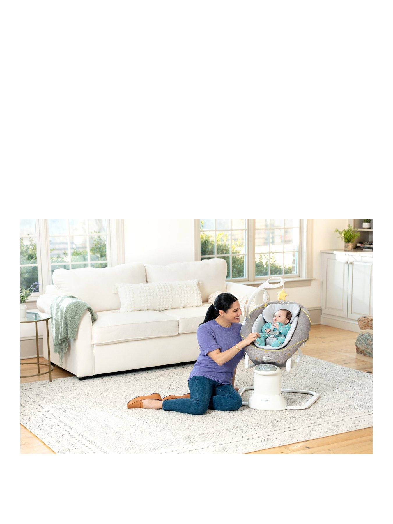 Image 2 of 8 of Graco All Ways Soother 2-in-1 Soother and Rocker - Stargazer