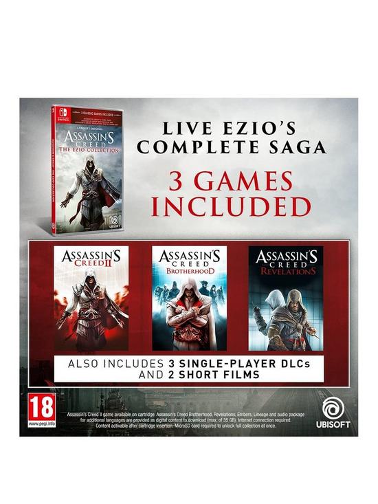 stillFront image of nintendo-switch-assassins-creed-ezio-collection
