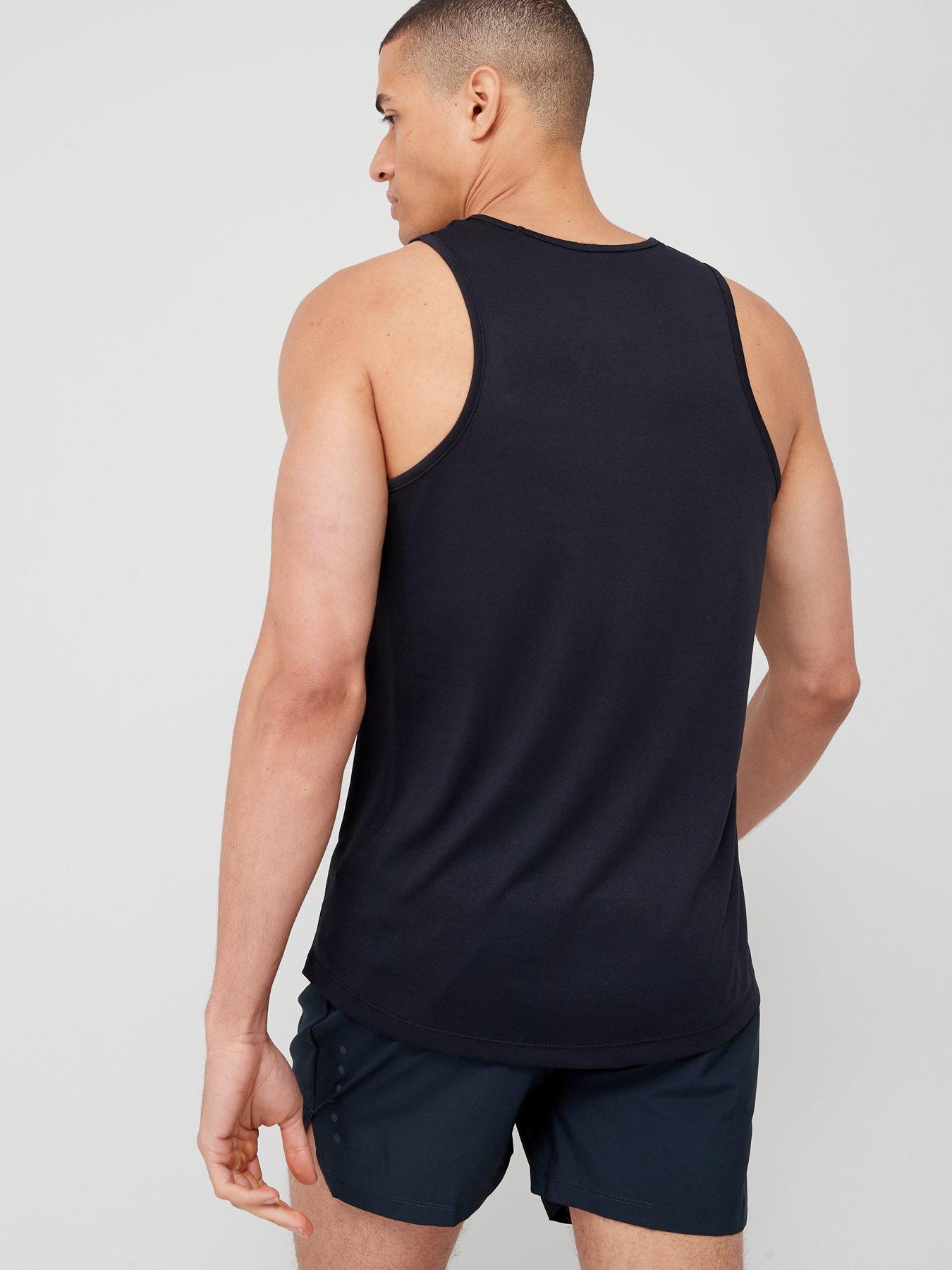  image of ronhill-mens-core-running-vest-black