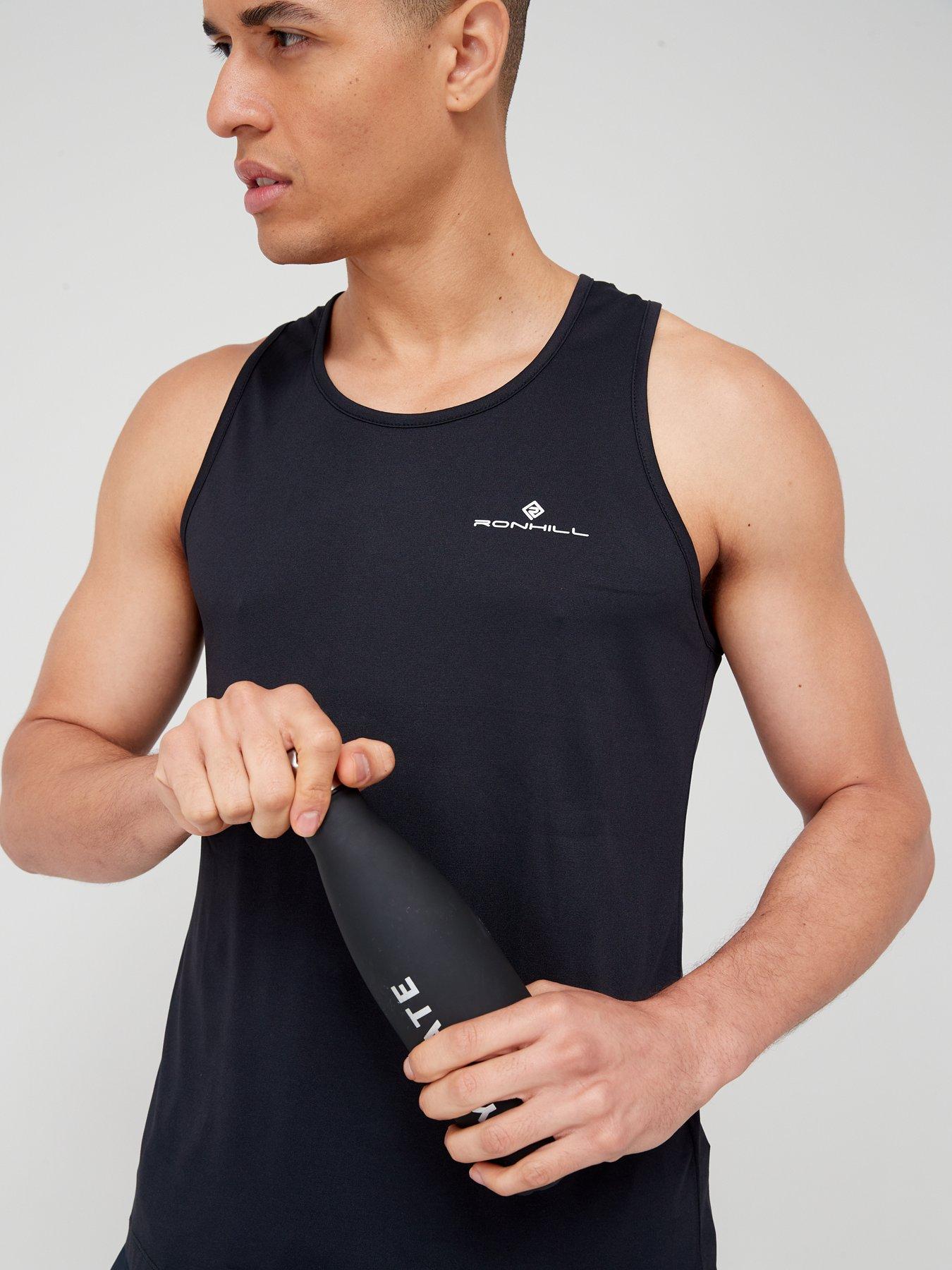  image of ronhill-mens-core-running-vest-black