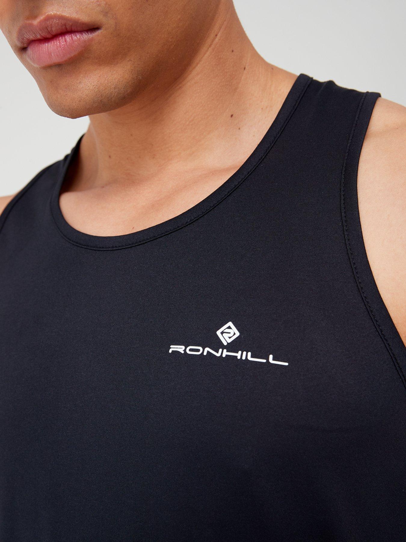  image of ronhill-mens-core-running-vest-black