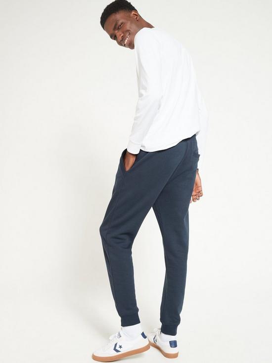 stillFront image of everyday-essential-regular-fit-joggers-navy