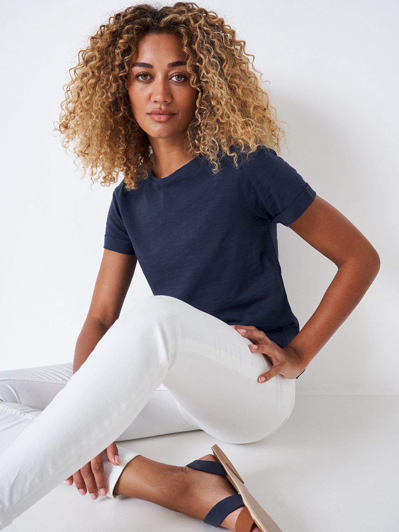 undefined Perfect Crew Slub T-shirt -navy