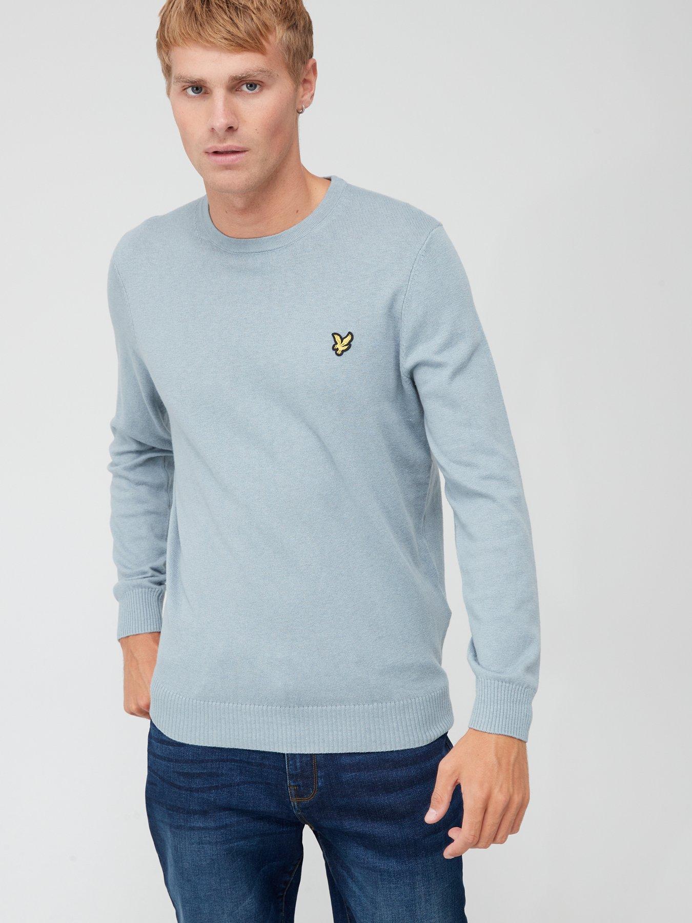 Lyle \u0026 Scott Crew Neck Cotton Merino 