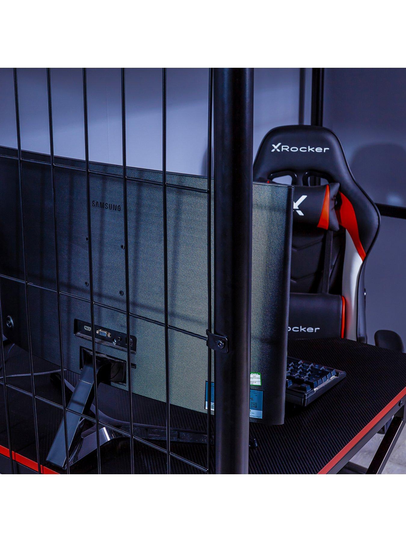  image of x-rocker-icarus-xl-gaming-high-sleeper-with-desk