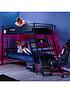  image of x-rocker-armada-dual-bunk-bed-with-gaming-desk