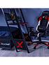  image of x-rocker-armada-dual-bunk-bed-with-gaming-desk