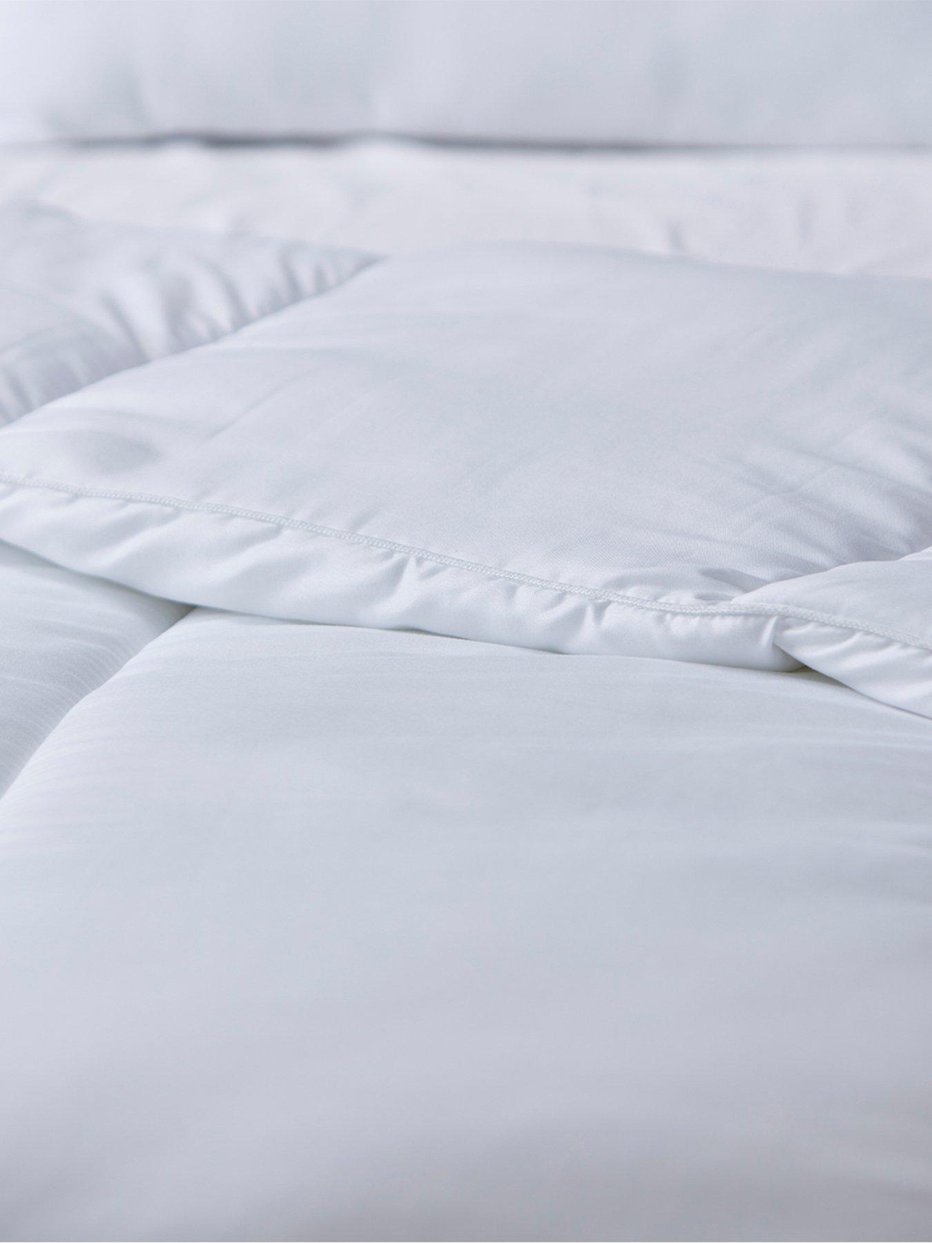  image of very-home-soft-touch-and-extra-bounce-135-tog-duvet-white