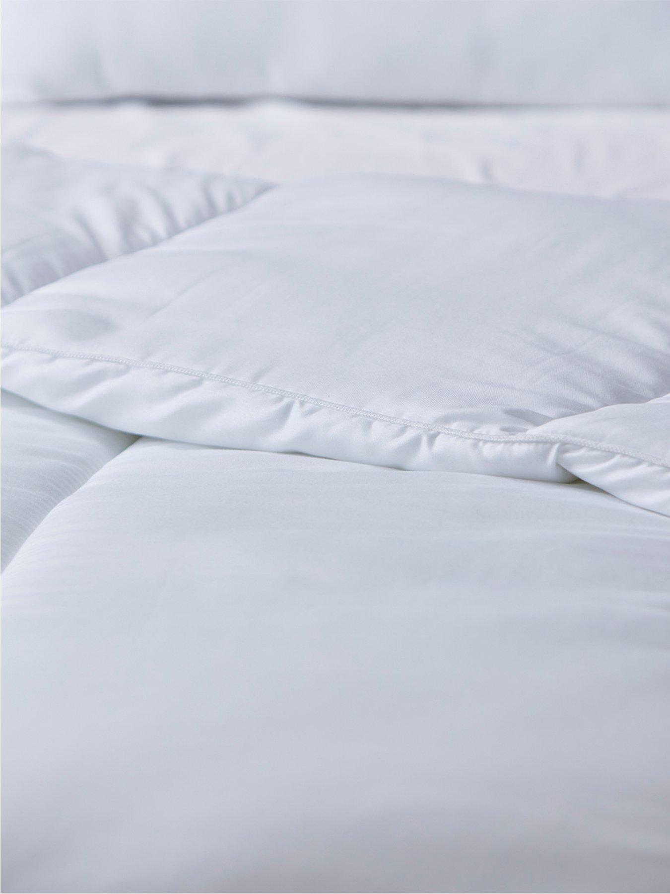  image of very-home-soft-touch-and-extra-bounce-15-tog-duvet-white