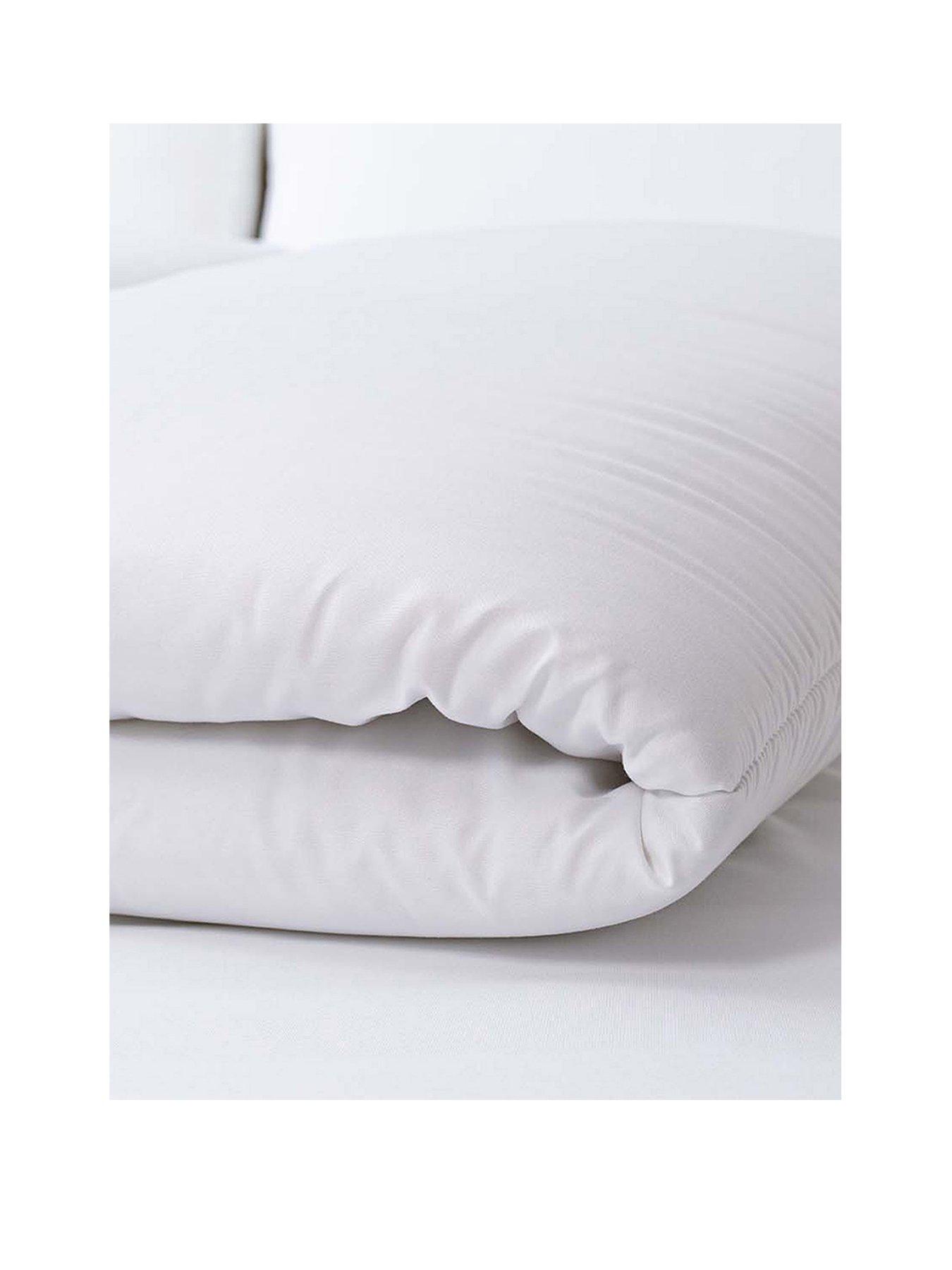 stillFront image of very-home-soft-touch-and-extra-bounce-45-tog-duvet-white