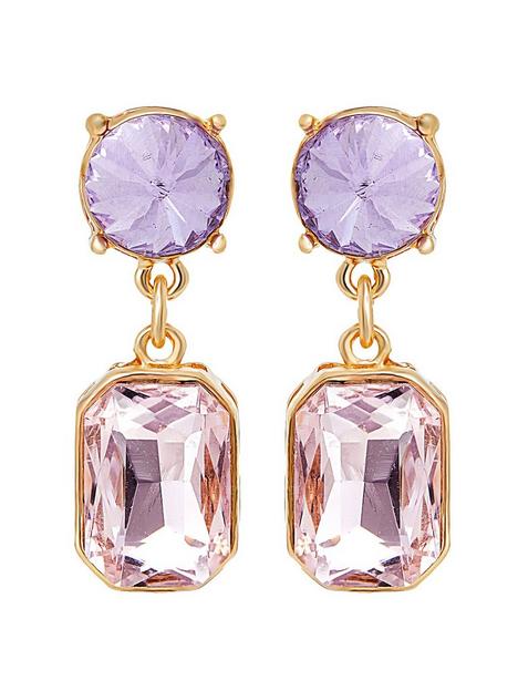 lipsy-lilac-and-pink-drop-earring