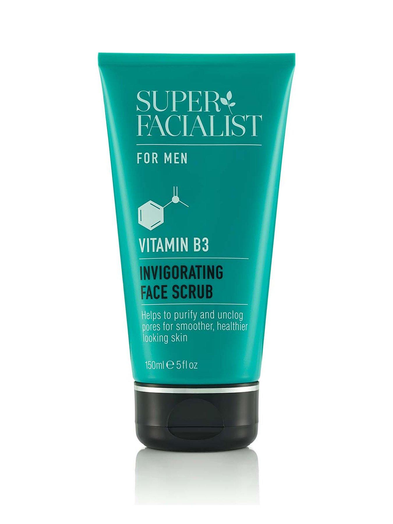  image of super-facialist-superfacialist-for-men-vitamin-b3-invigorating-face-scrub-150ml