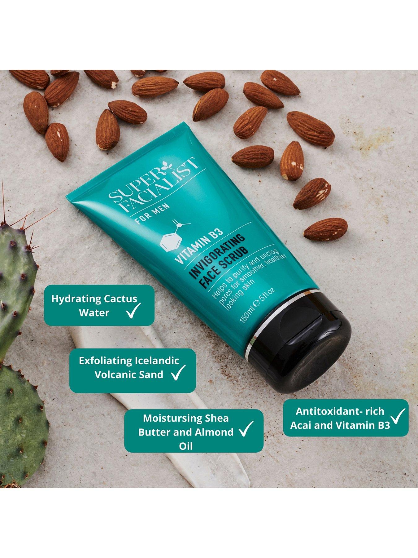  image of super-facialist-superfacialist-for-men-vitamin-b3-invigorating-face-scrub-150ml