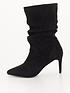  image of v-by-very-comfort-point-slouch-calf-boot-black