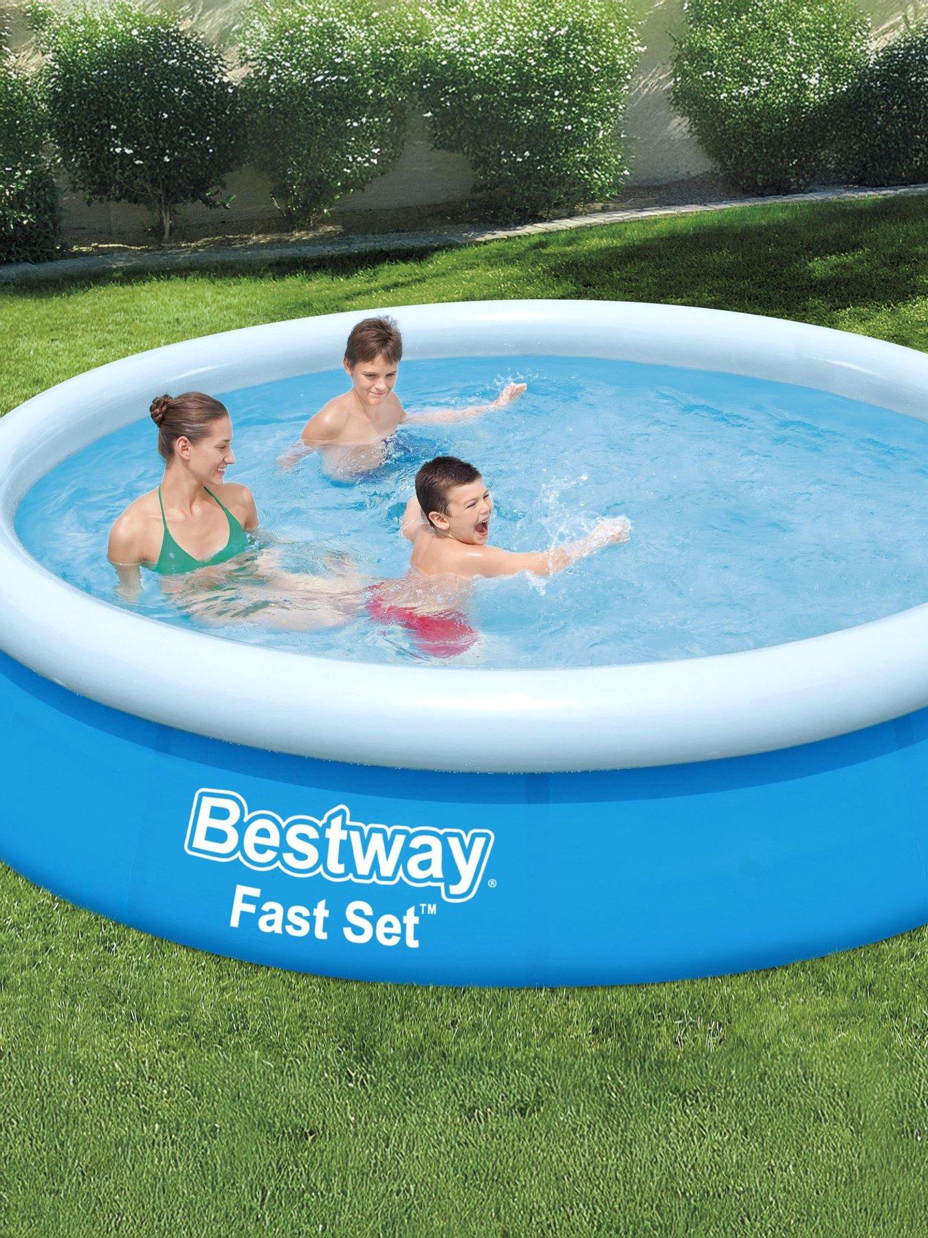 Bestway 12ft Fast Set Pool with Filter Pump