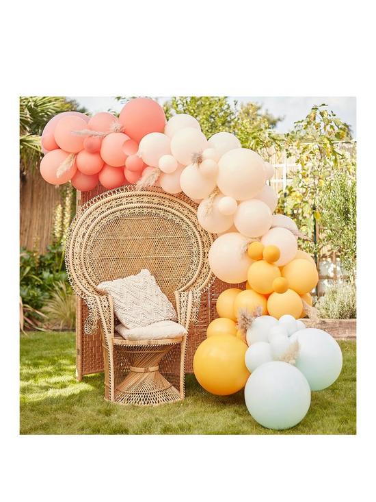 front image of ginger-ray-muted-pastels-balloon-arch