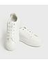  image of new-look-white-faux-croc-chunky-trainers