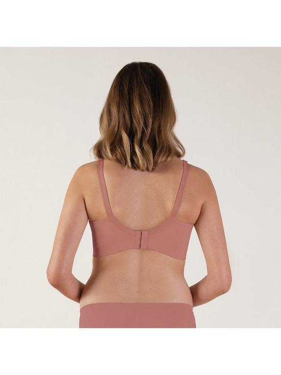 stillFront image of bravado-body-silk-seamlessnbspnursing-bra-pink