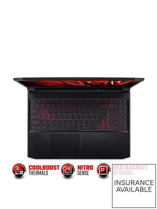 stillFront image of acer-nitro-5-gamingnbsplaptop-156in-fhd-geforce-rtx-3050-graphicsnbspintel-core-i5-8gb-ramnbsp512gb-ssd