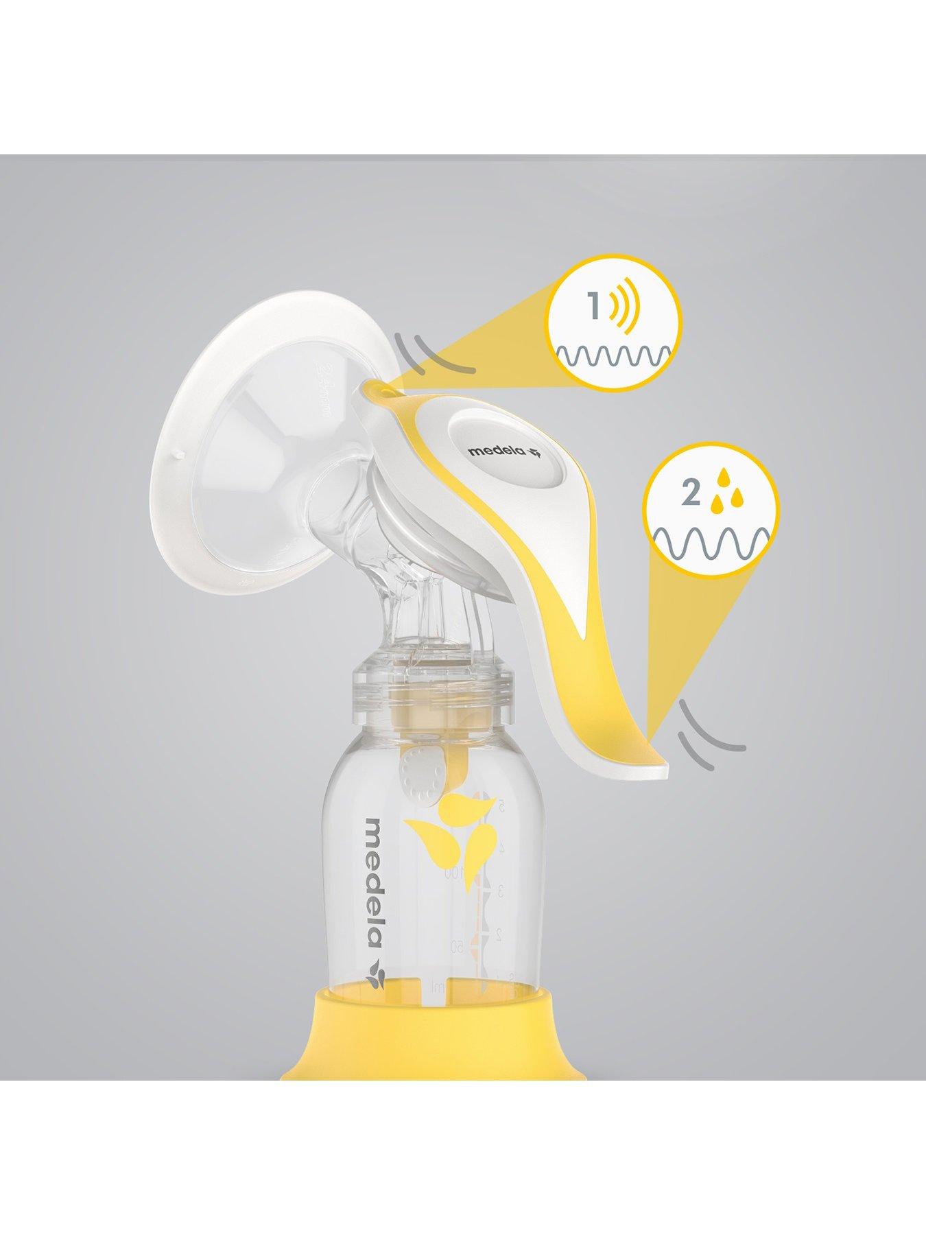 Image 3 of 5 of Medela Harmony Flex Manual Breast Pump - Yellow