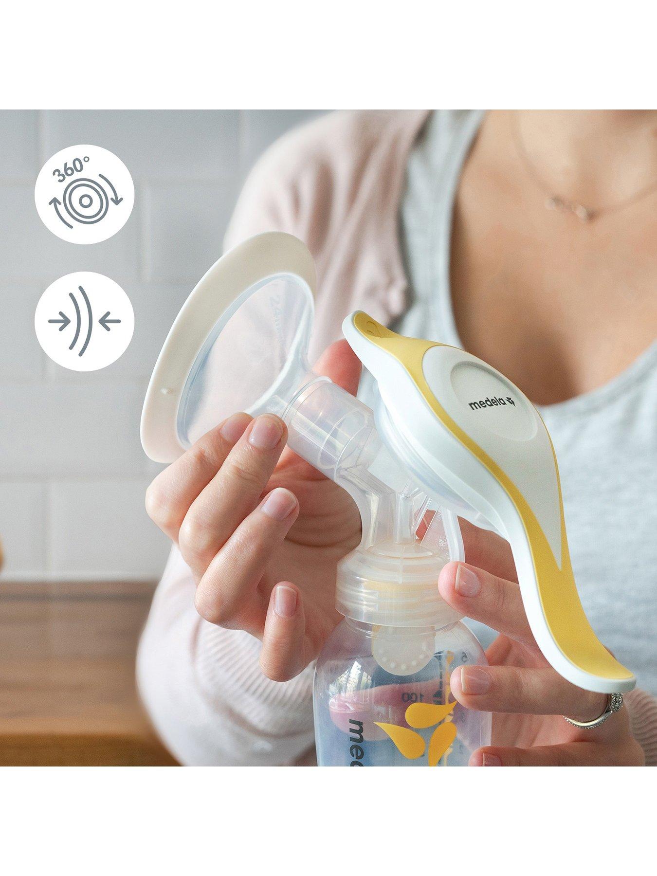 Image 5 of 5 of Medela Harmony Flex Manual Breast Pump - Yellow
