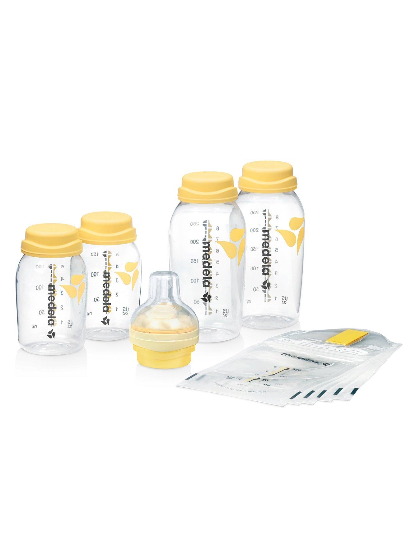 undefined Breast Milk Storage and Feed Set - Yellow