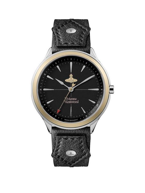 front image of vivienne-westwood-the-elcho-leather-ladies-watch