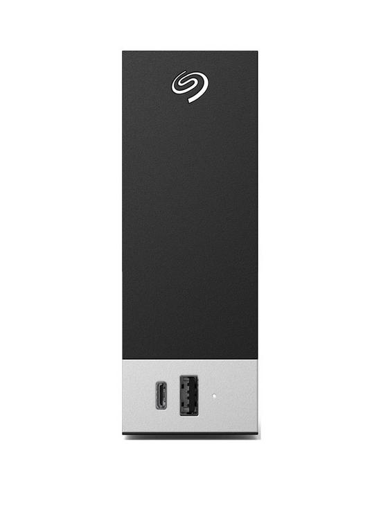 front image of seagate-16tb-one-touch-desktop-hub