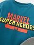  image of marvel-boys-marvel-two-piece-logo-tracksuit-green