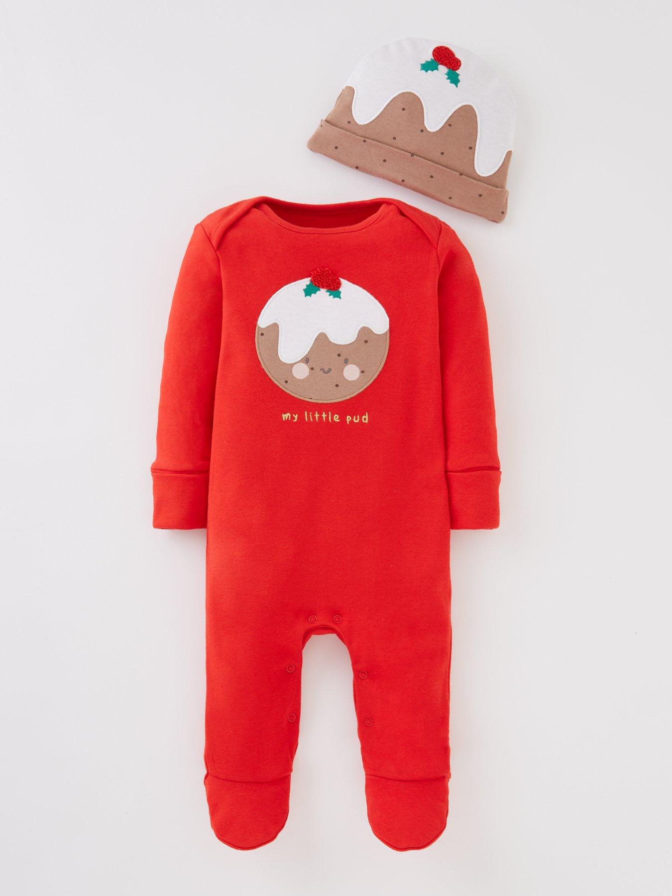 Christmas store pudding romper